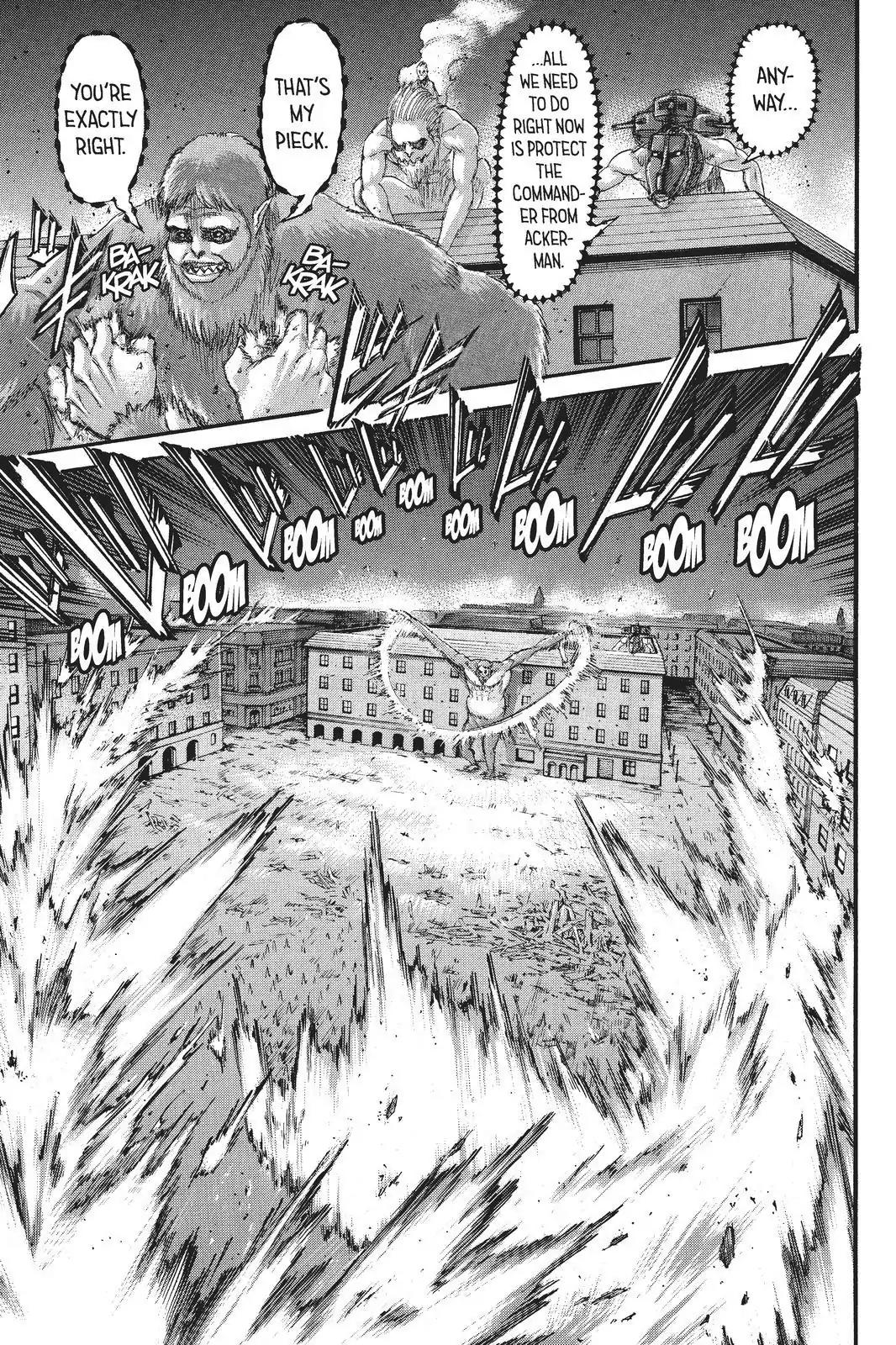 Attack on Titan manga, chapter 103, page 22 of 46