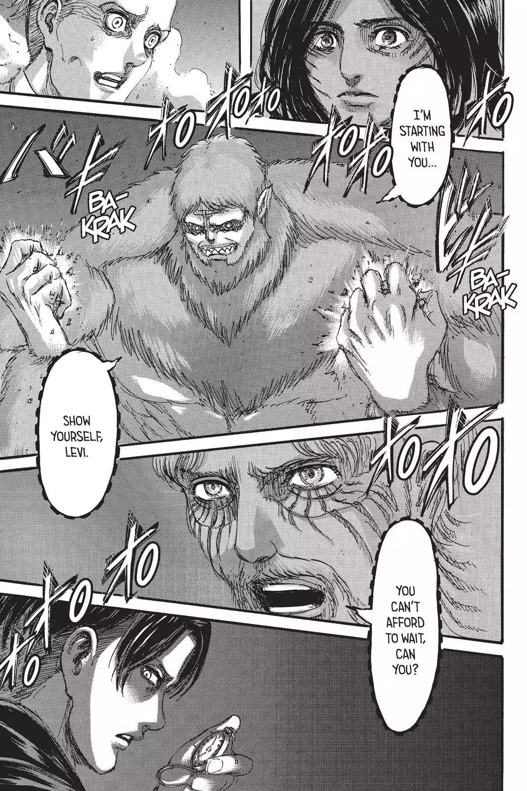 Attack on Titan manga, chapter 103, page 24 of 46