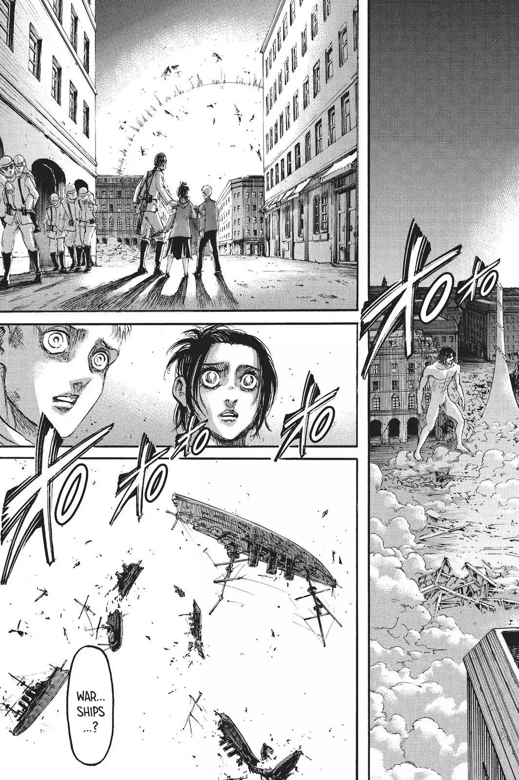 Attack on Titan manga, chapter 103, page 30 of 46