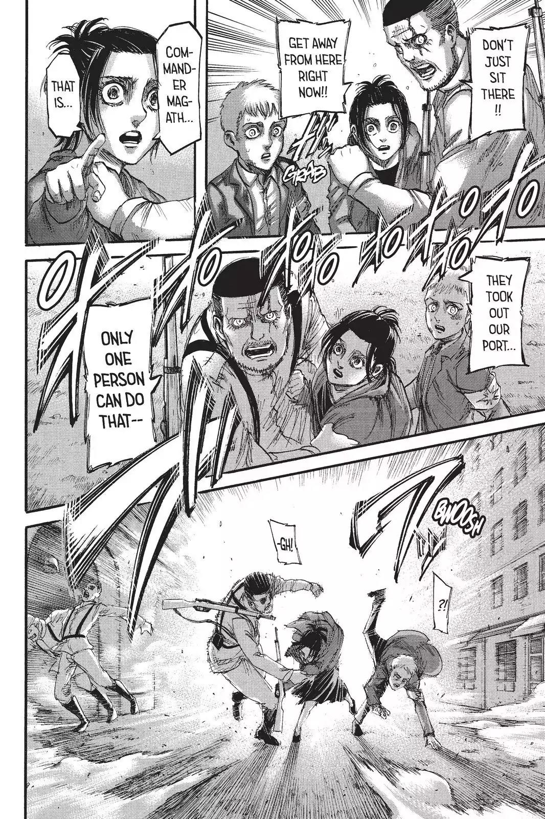 Attack on Titan manga, chapter 103, page 31 of 46