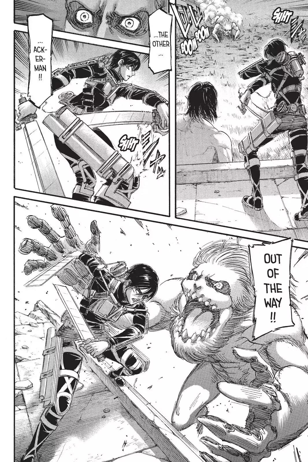 Attack on Titan manga, chapter 103, page 33 of 46