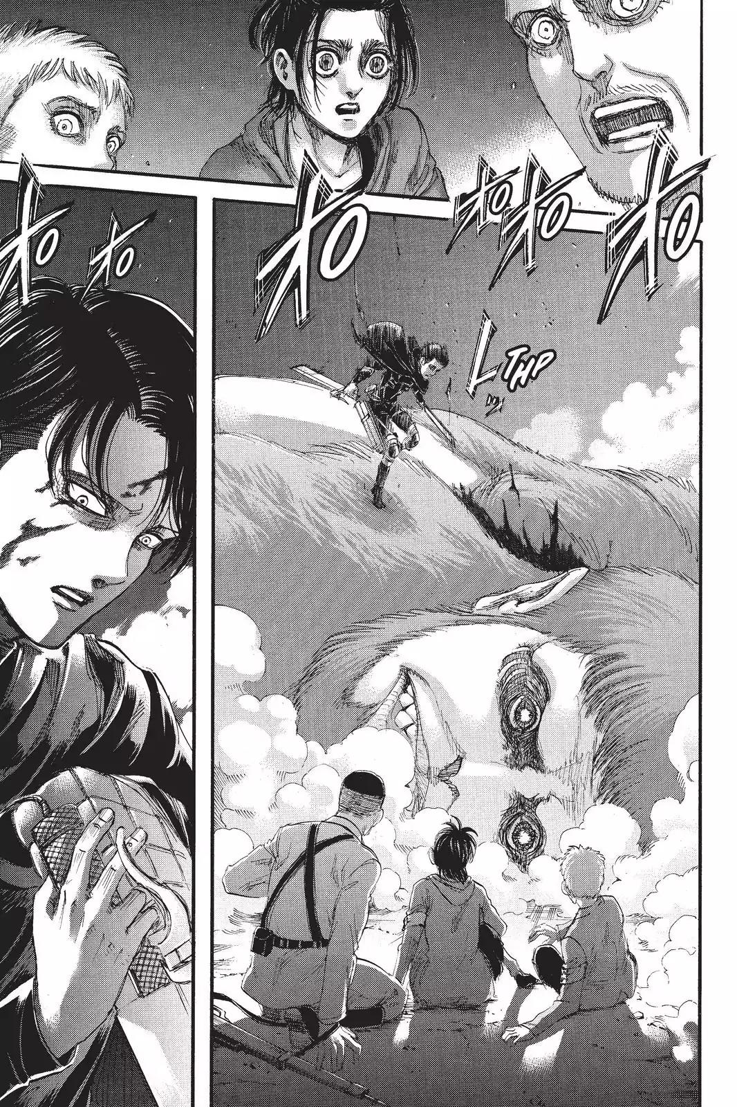 Attack on Titan manga, chapter 103, page 38 of 46