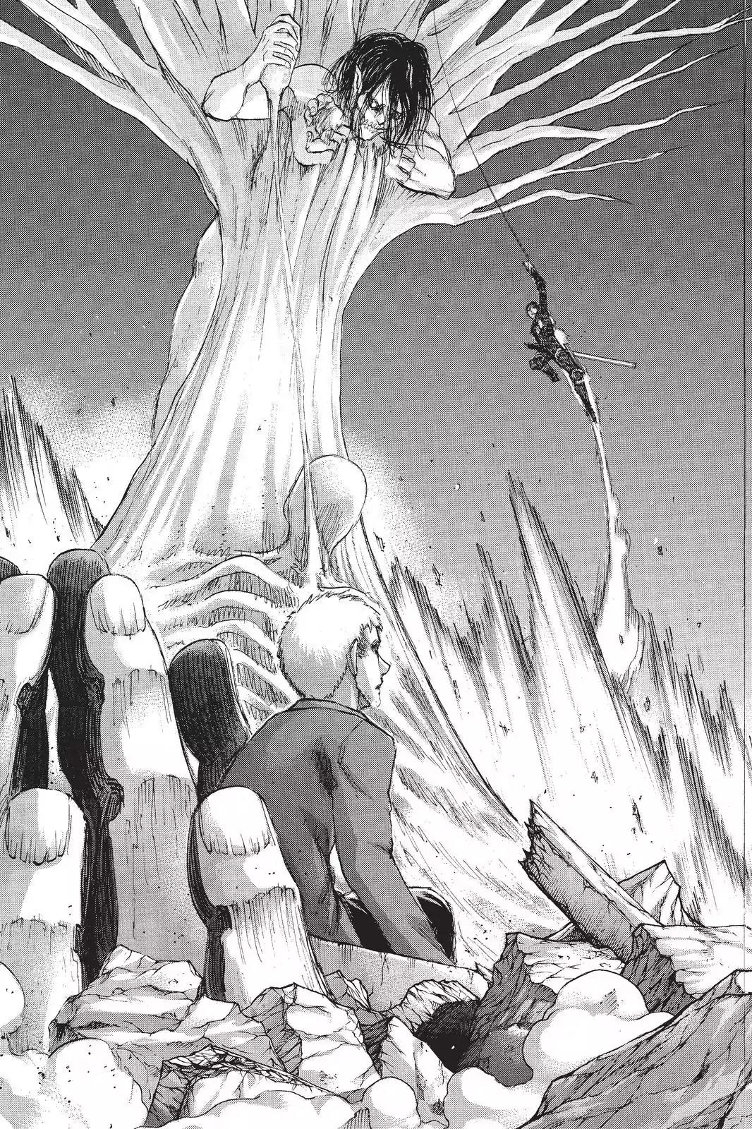 Attack on Titan manga, chapter 103, page 4 of 46