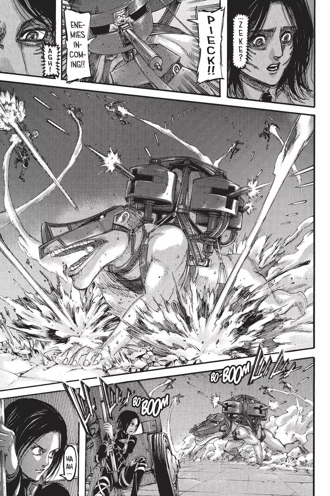 Attack on Titan manga, chapter 103, page 40 of 46