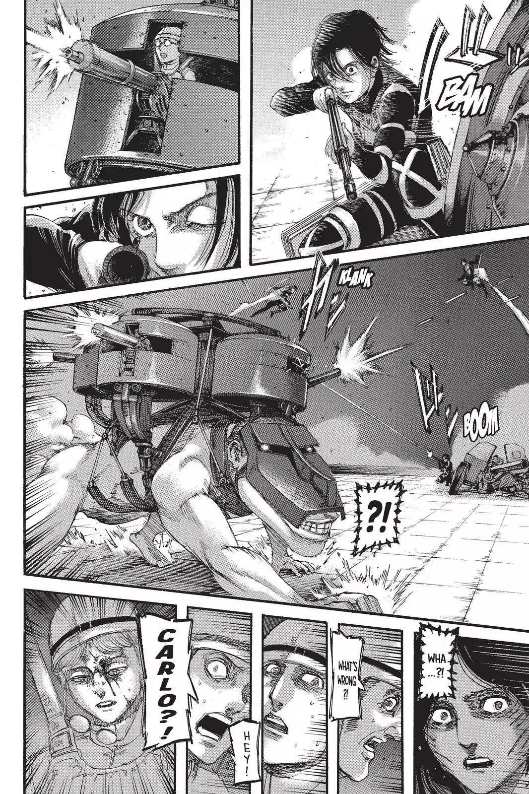 Attack on Titan manga, chapter 103, page 41 of 46