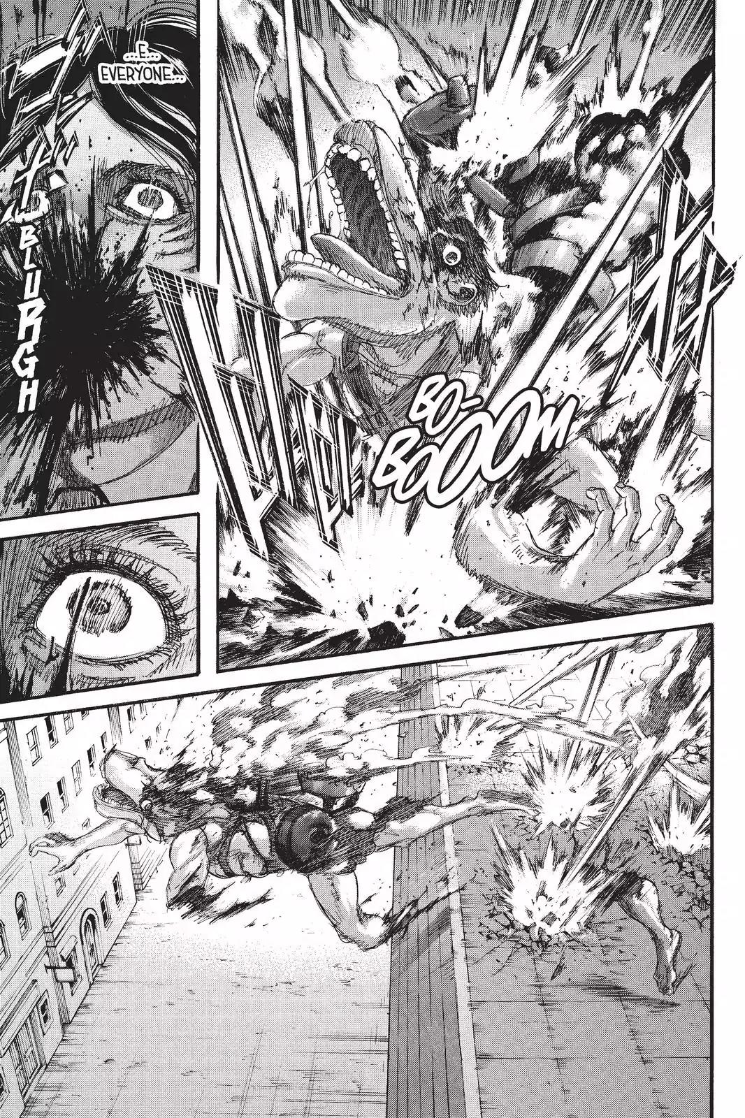 Attack on Titan manga, chapter 103, page 44 of 46