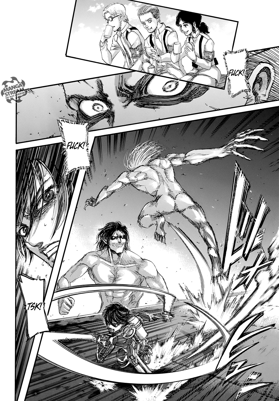 Attack on Titan manga, chapter 104, page 13 of 44