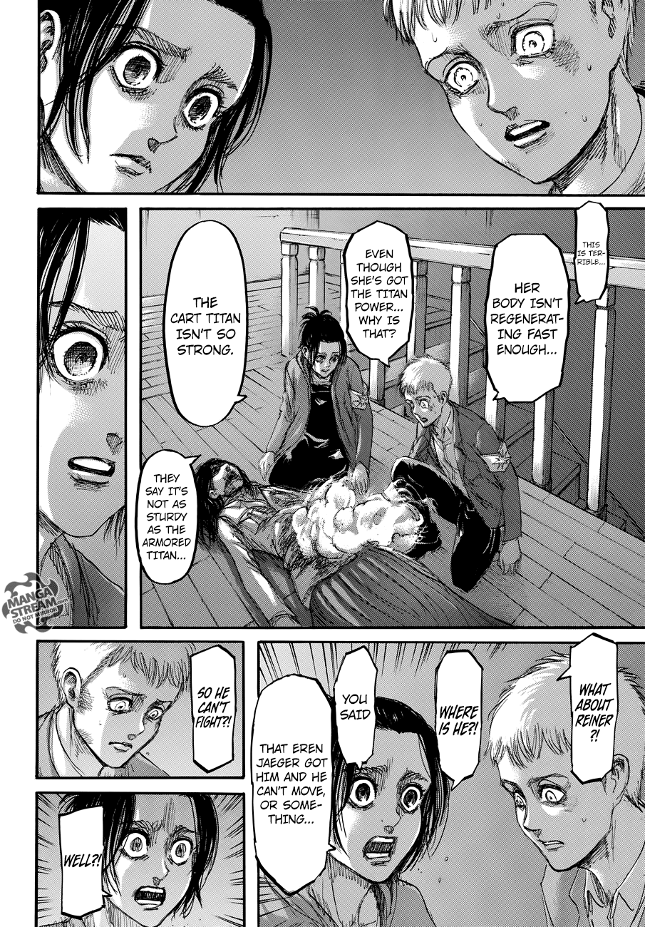 Attack on Titan manga, chapter 104, page 19 of 44