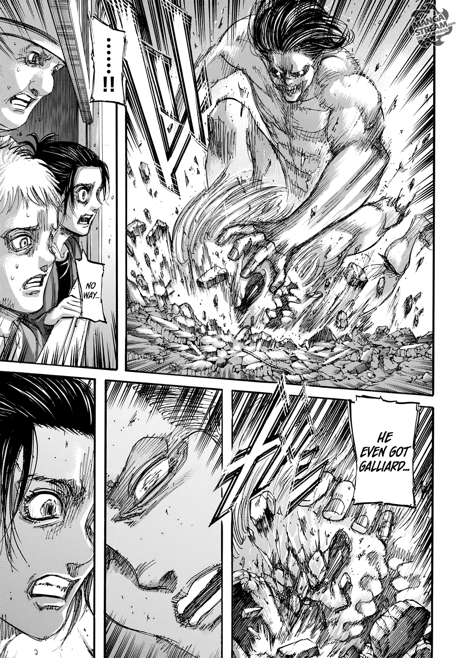 Attack on Titan manga, chapter 104, page 32 of 44