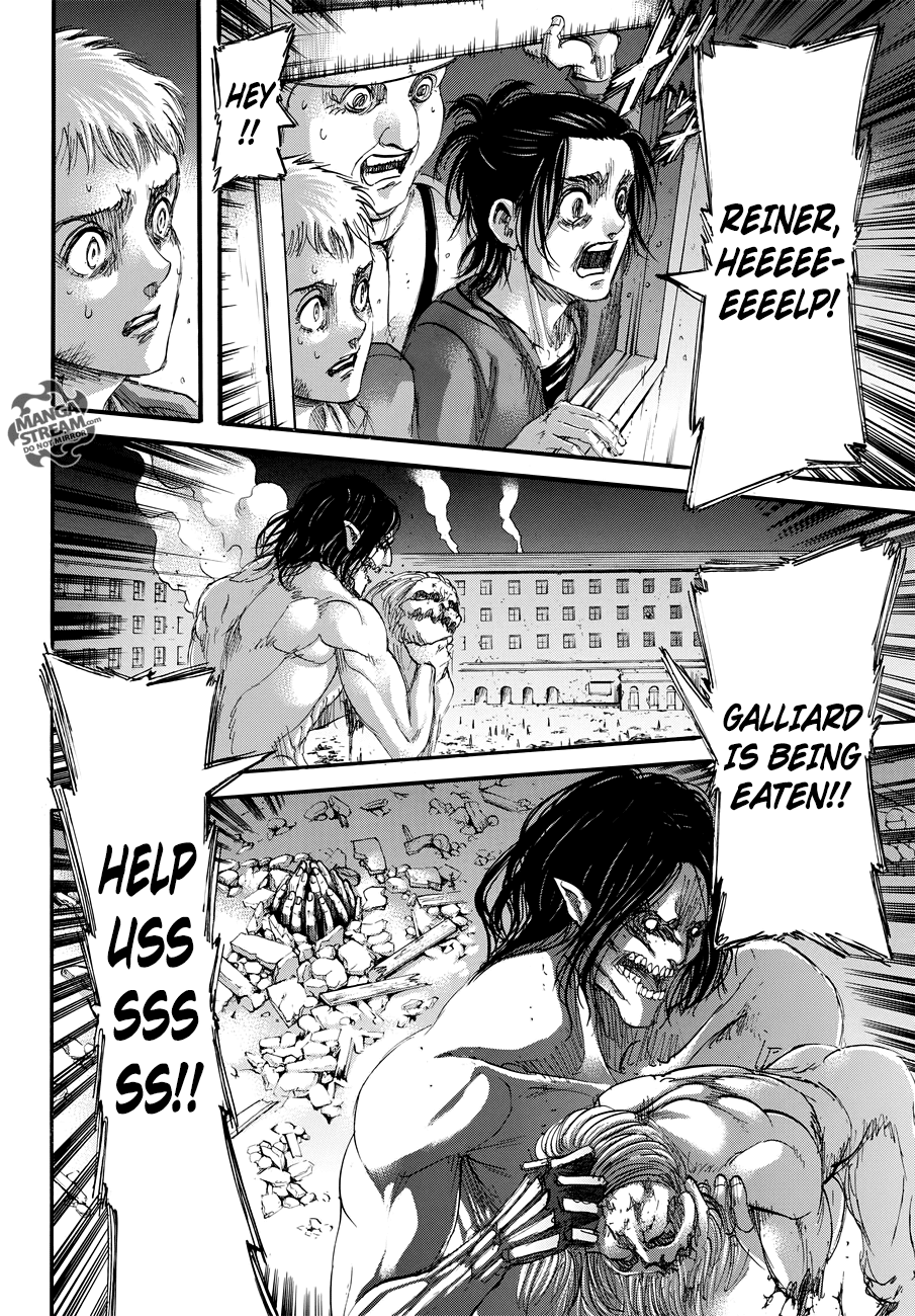 Attack on Titan manga, chapter 104, page 33 of 44