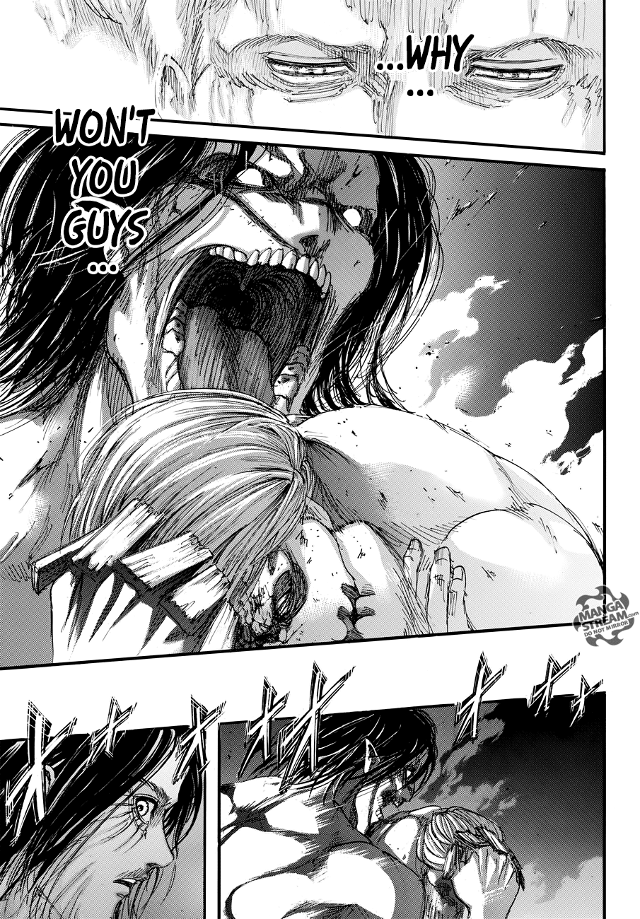 Attack on Titan manga, chapter 104, page 36 of 44