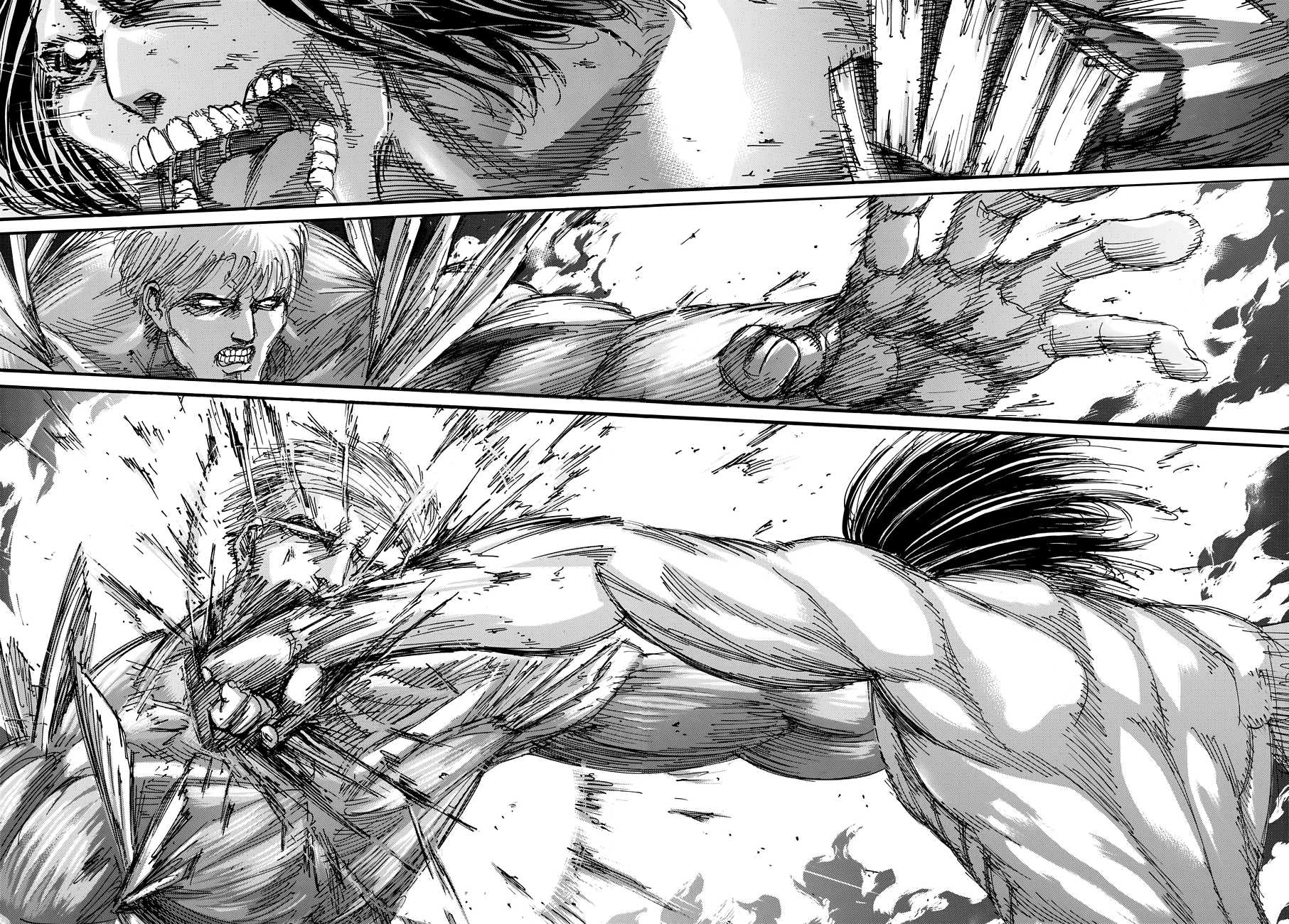 Attack on Titan manga, chapter 104, page 38 of 44