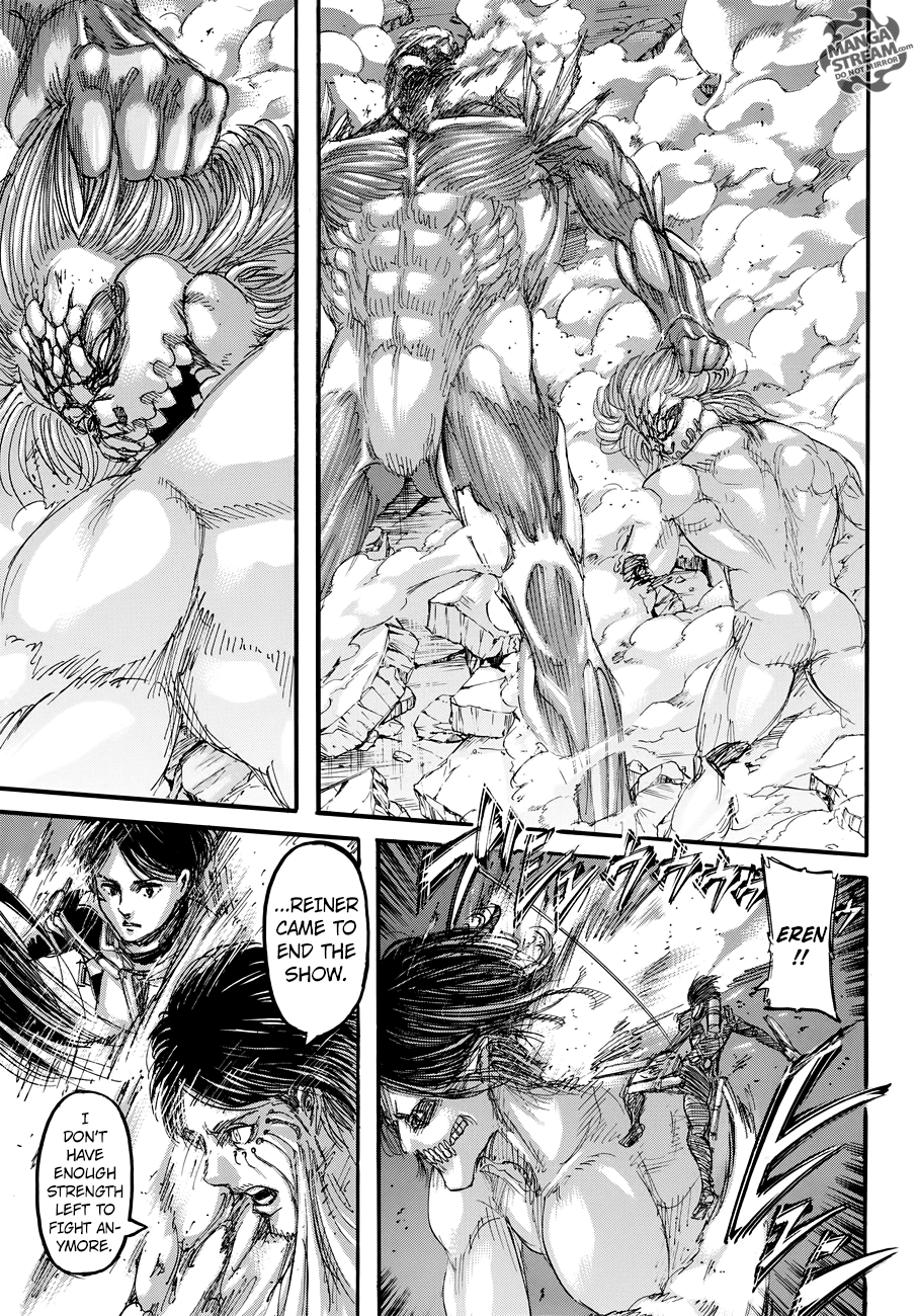 Attack on Titan manga, chapter 104, page 40 of 44