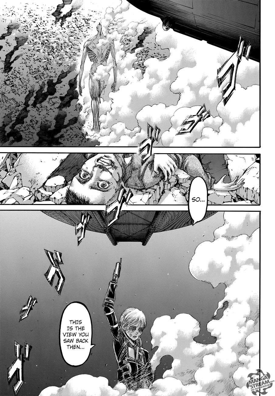 Attack on Titan manga, chapter 104, page 6 of 44