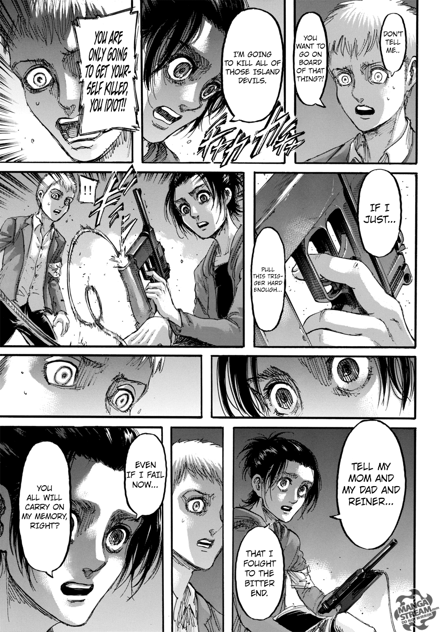 Attack on Titan Chapter 105 page 20 - Chapter 105