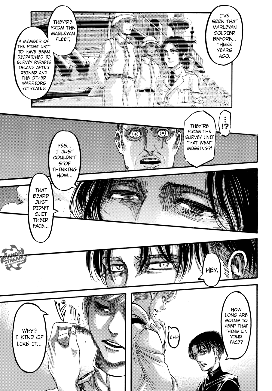 Attack on Titan Chapter 105 page 34 - Chapter 105