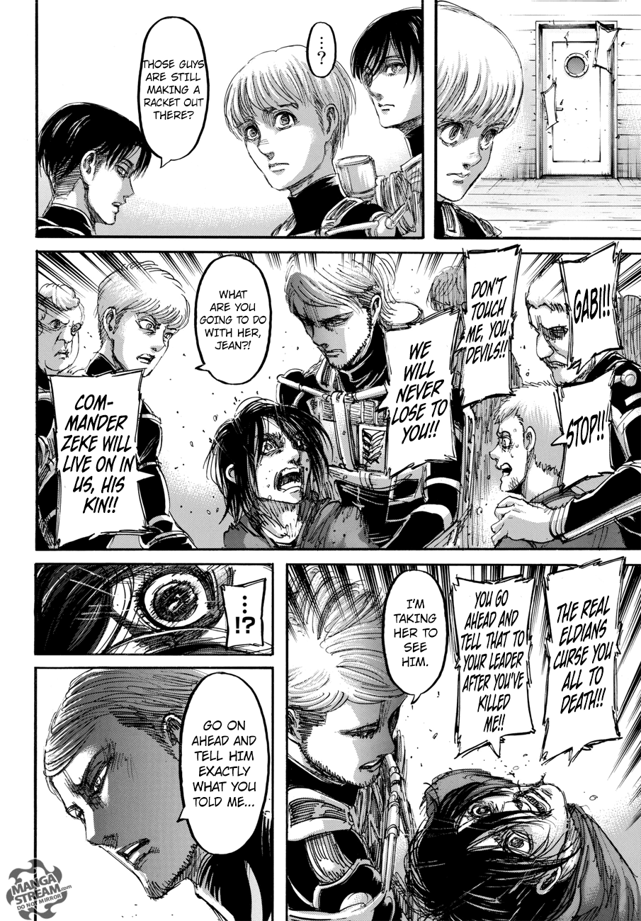 Attack on Titan Chapter 105 page 35 - Chapter 105
