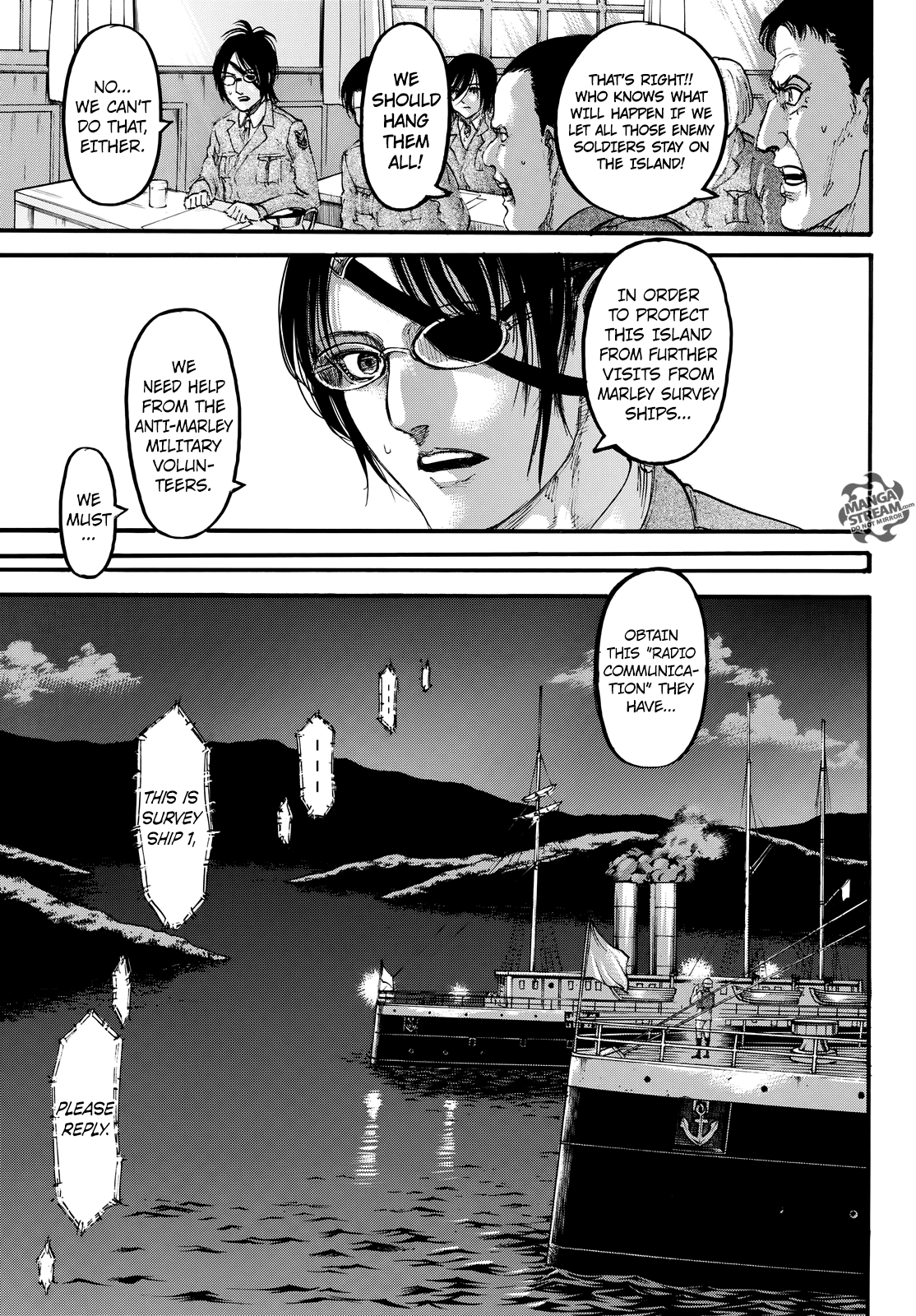 Attack on Titan manga, chapter 106, page 26 of 46
