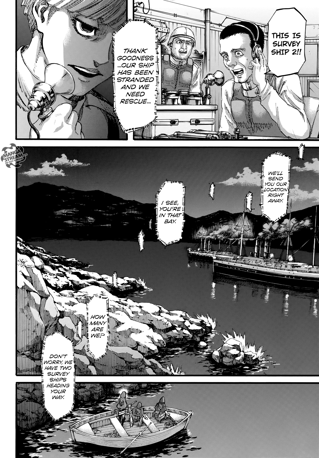 Attack on Titan manga, chapter 106, page 27 of 46