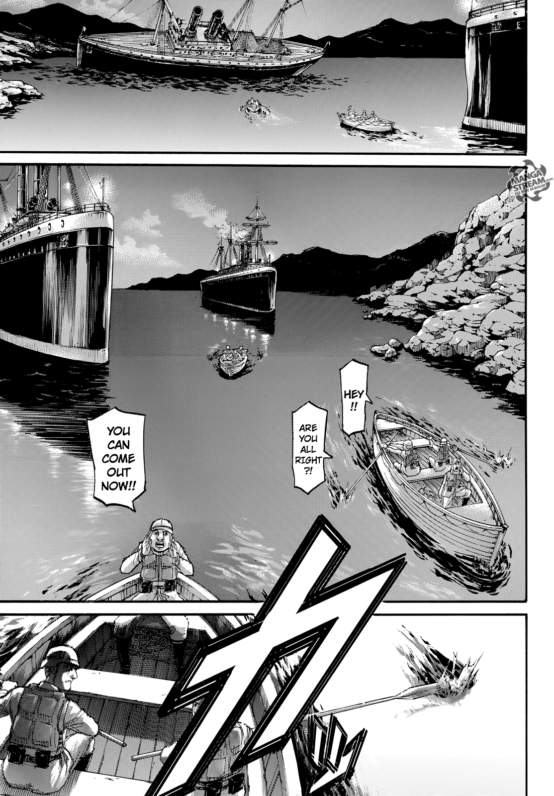 Attack on Titan manga, chapter 106, page 28 of 46