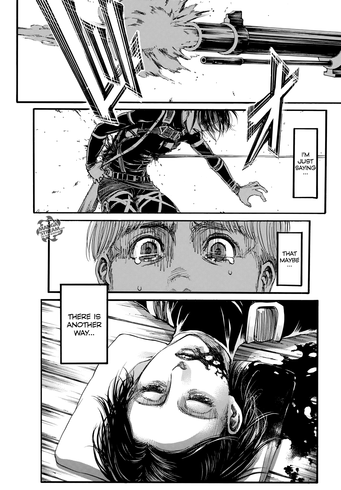 Attack on Titan manga, chapter 106, page 39 of 46