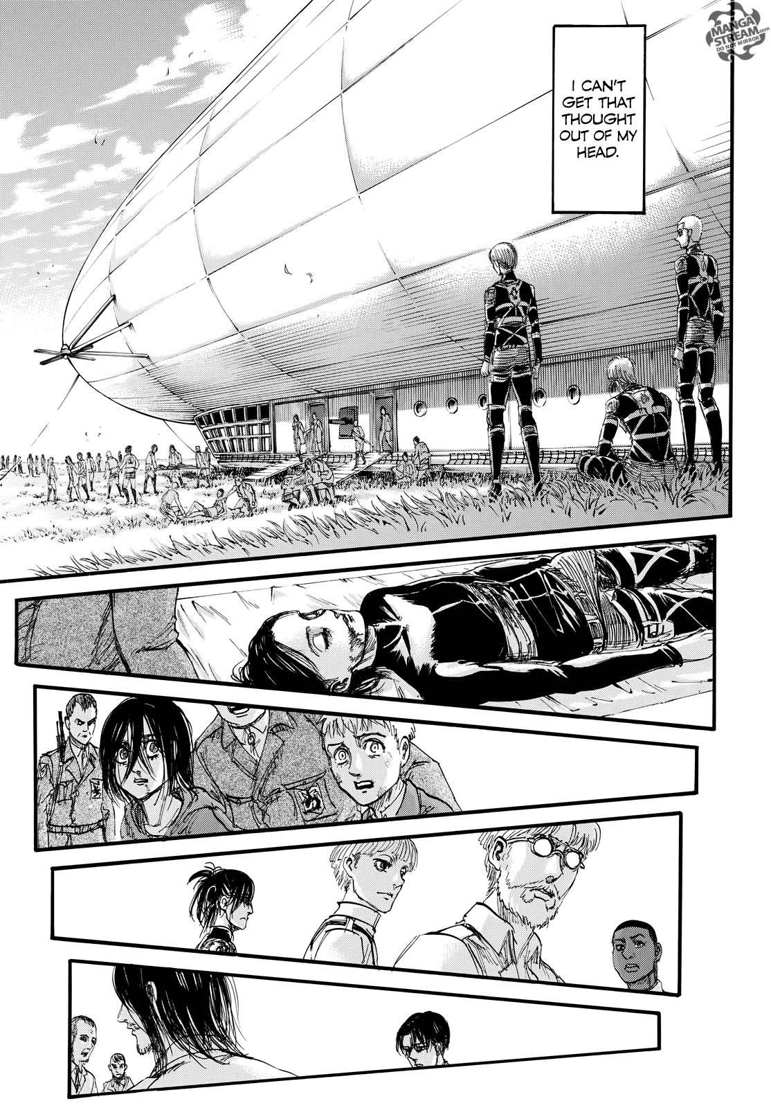 Attack on Titan manga, chapter 106, page 40 of 46