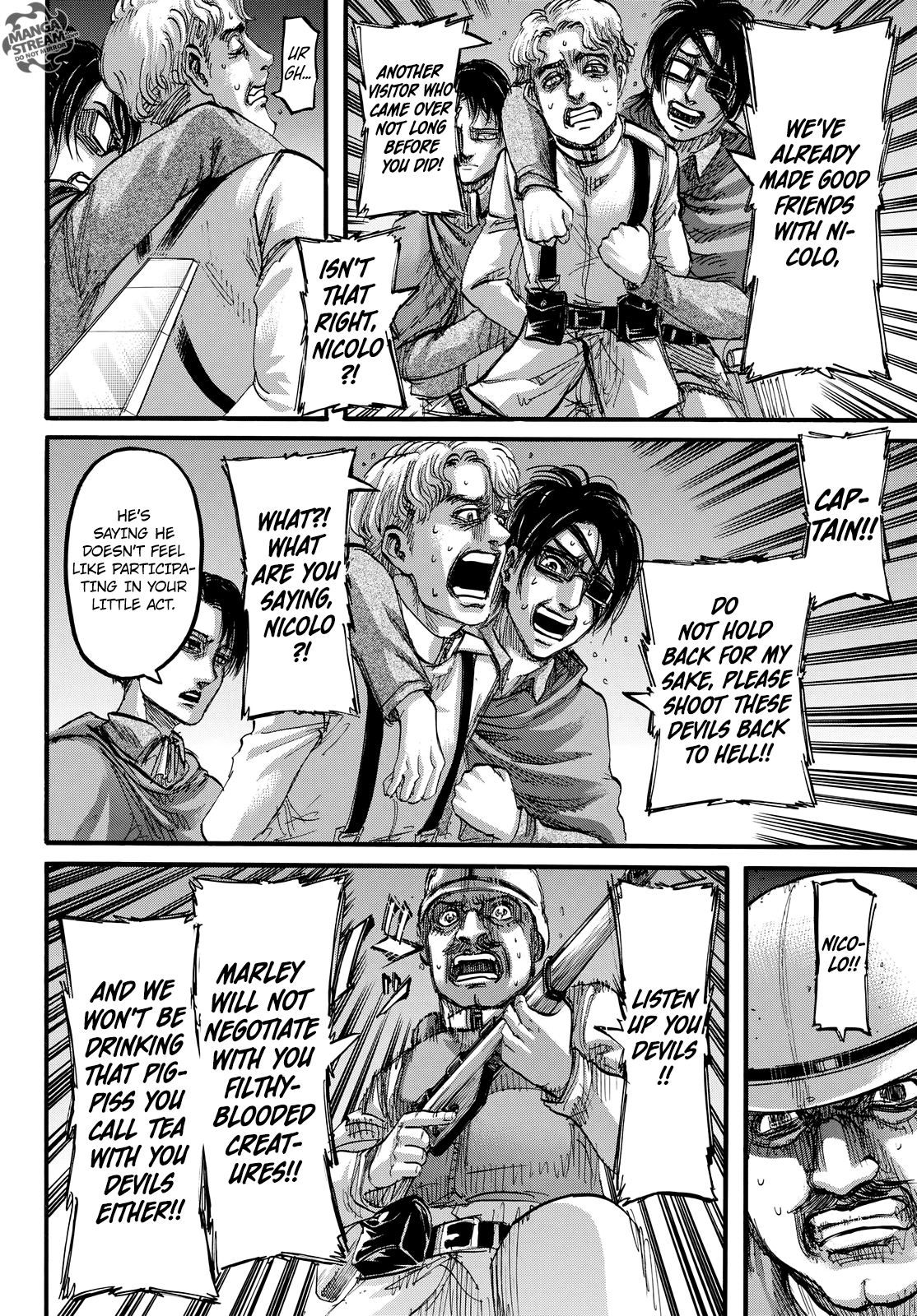 Attack on Titan manga, chapter 106, page 7 of 46