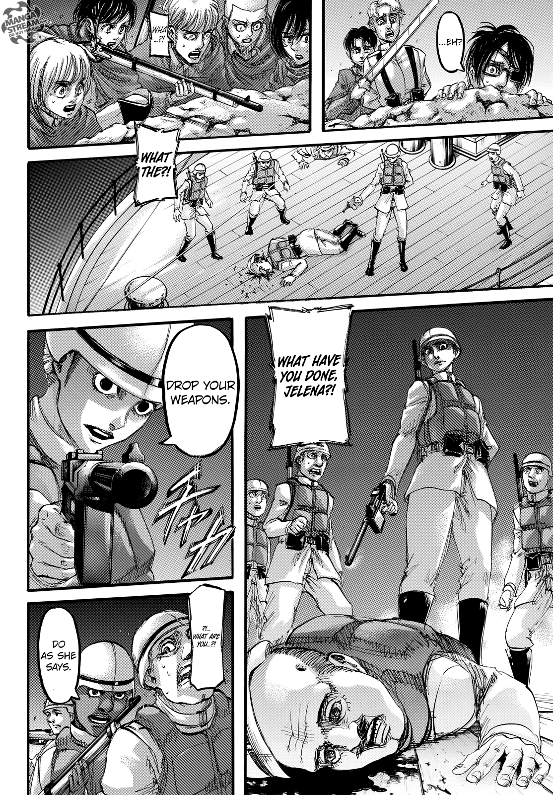 Attack on Titan manga, chapter 106, page 9 of 46