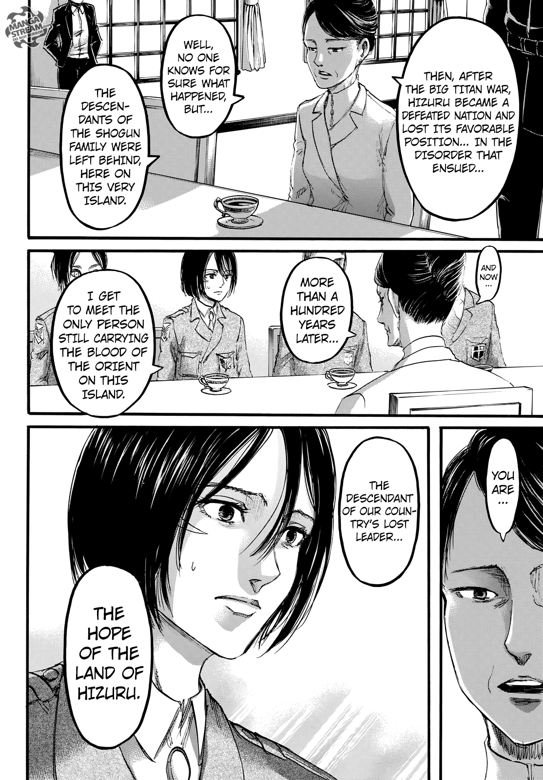 Attack on Titan manga, chapter 107, page 11 of 46
