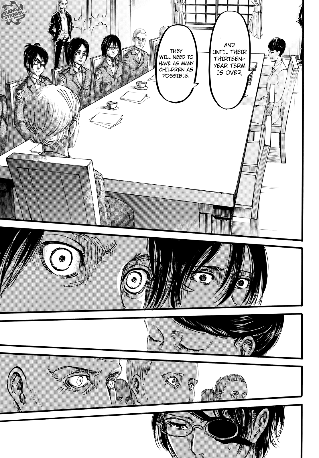 Attack on Titan manga, chapter 107, page 24 of 46