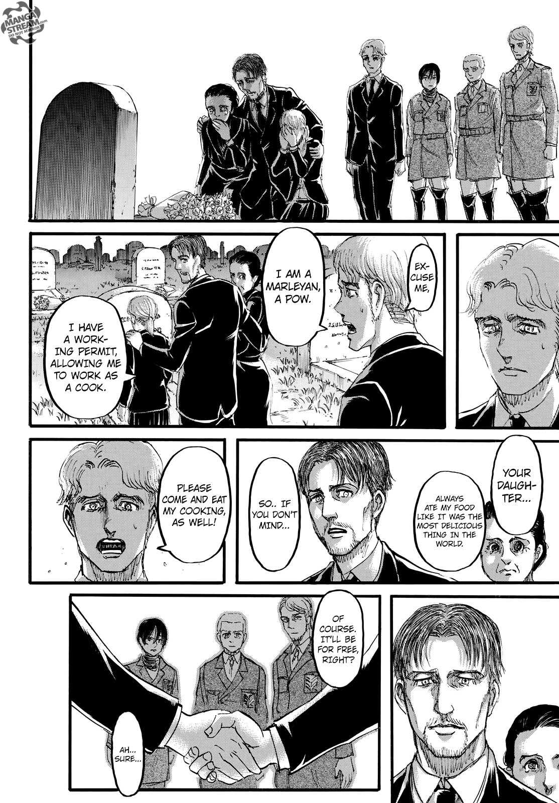 Attack on Titan manga, chapter 107, page 35 of 46