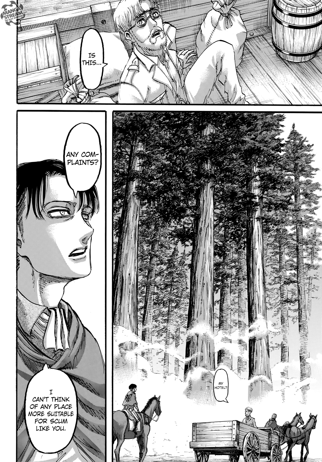 Attack on Titan manga, chapter 107, page 39 of 46