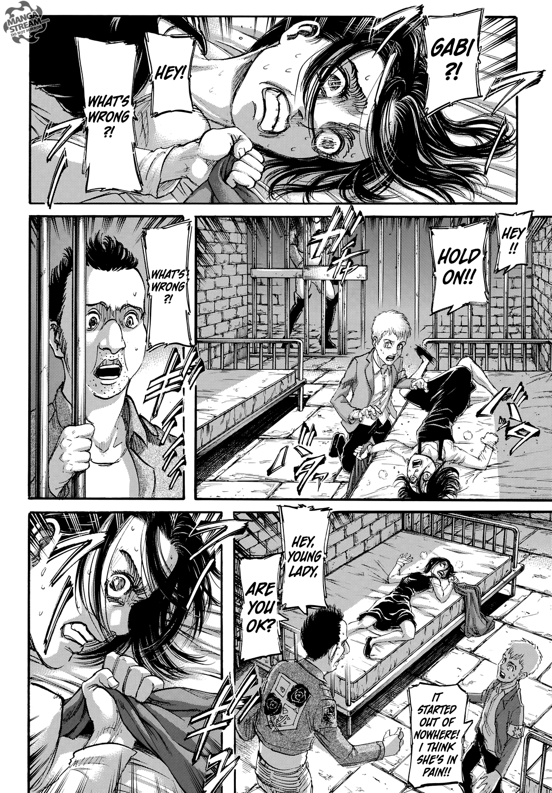 Attack on Titan manga, chapter 107, page 41 of 46