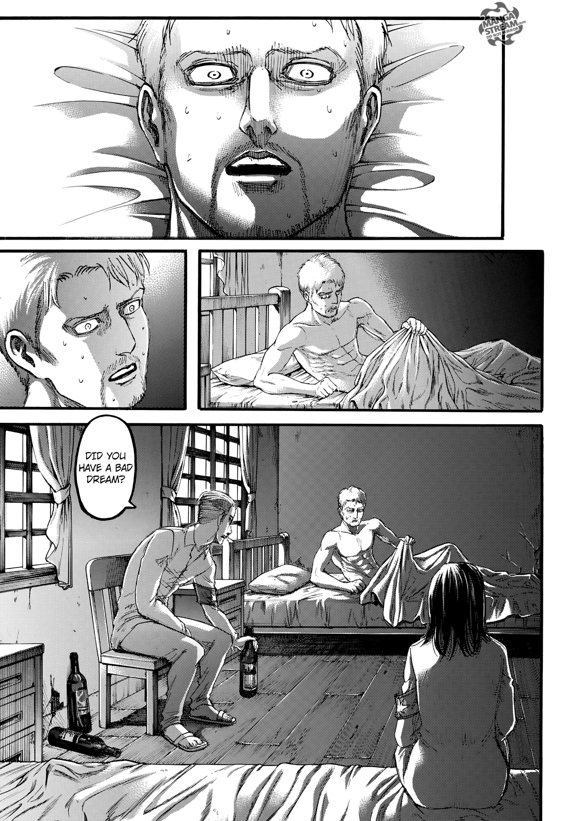 Attack on Titan manga, chapter 107, page 44 of 46