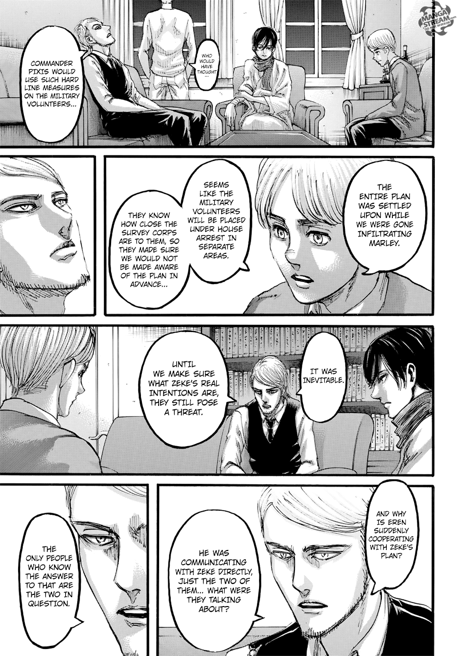 Attack on Titan manga, chapter 108, page 11 of 47