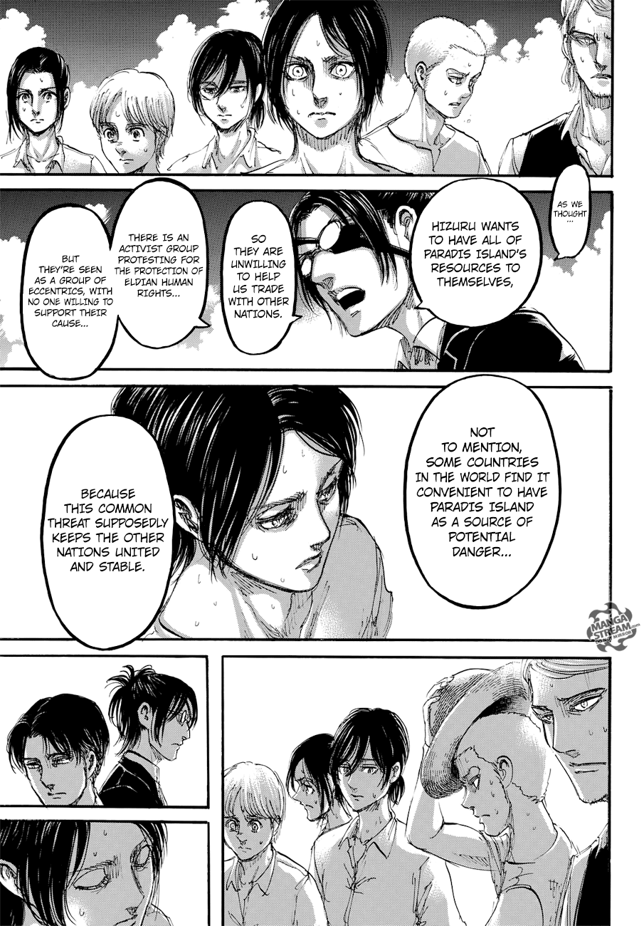 Attack on Titan manga, chapter 108, page 17 of 47