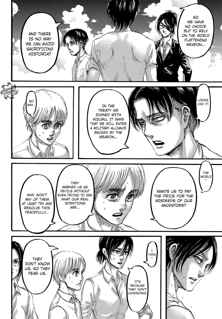 Attack on Titan manga, chapter 108, page 18 of 47