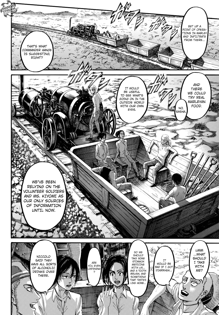 Attack on Titan manga, chapter 108, page 20 of 47