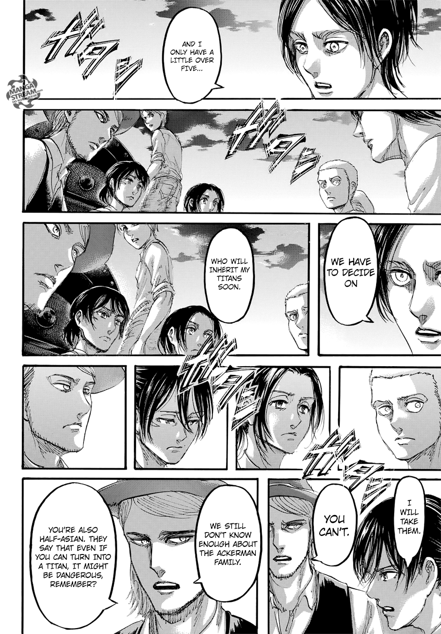 Attack on Titan manga, chapter 108, page 22 of 47