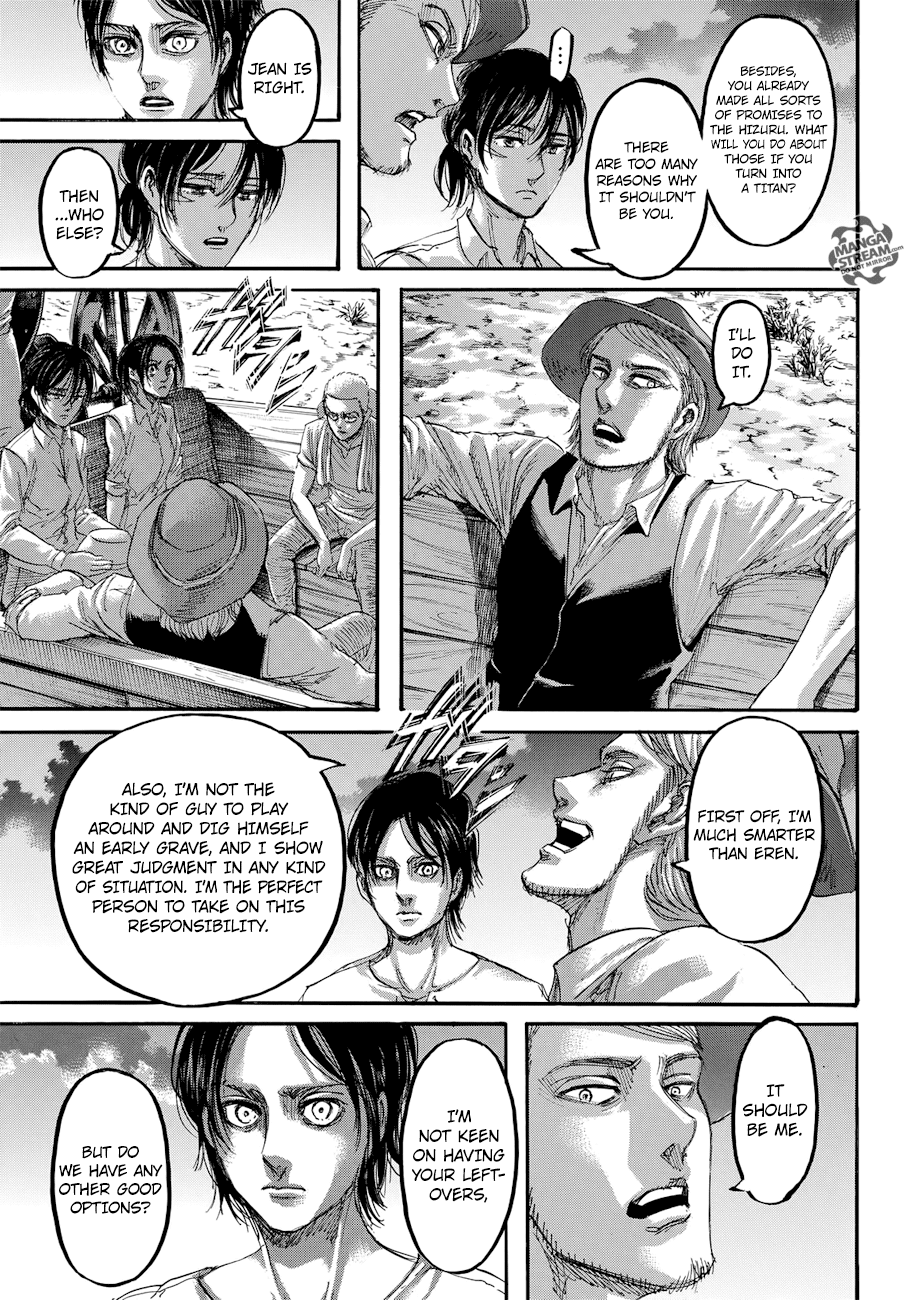 Attack on Titan manga, chapter 108, page 23 of 47