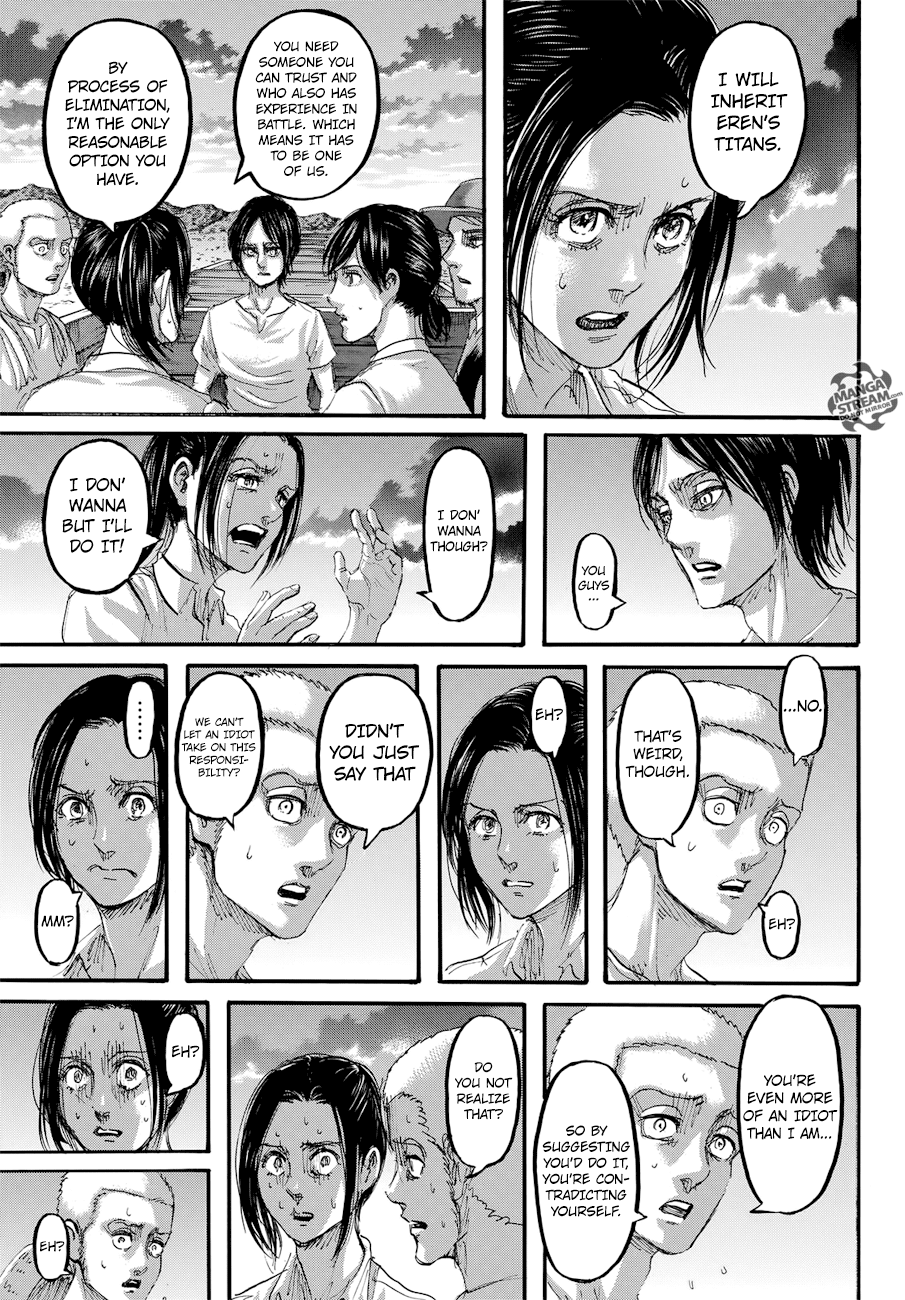 Attack on Titan manga, chapter 108, page 25 of 47