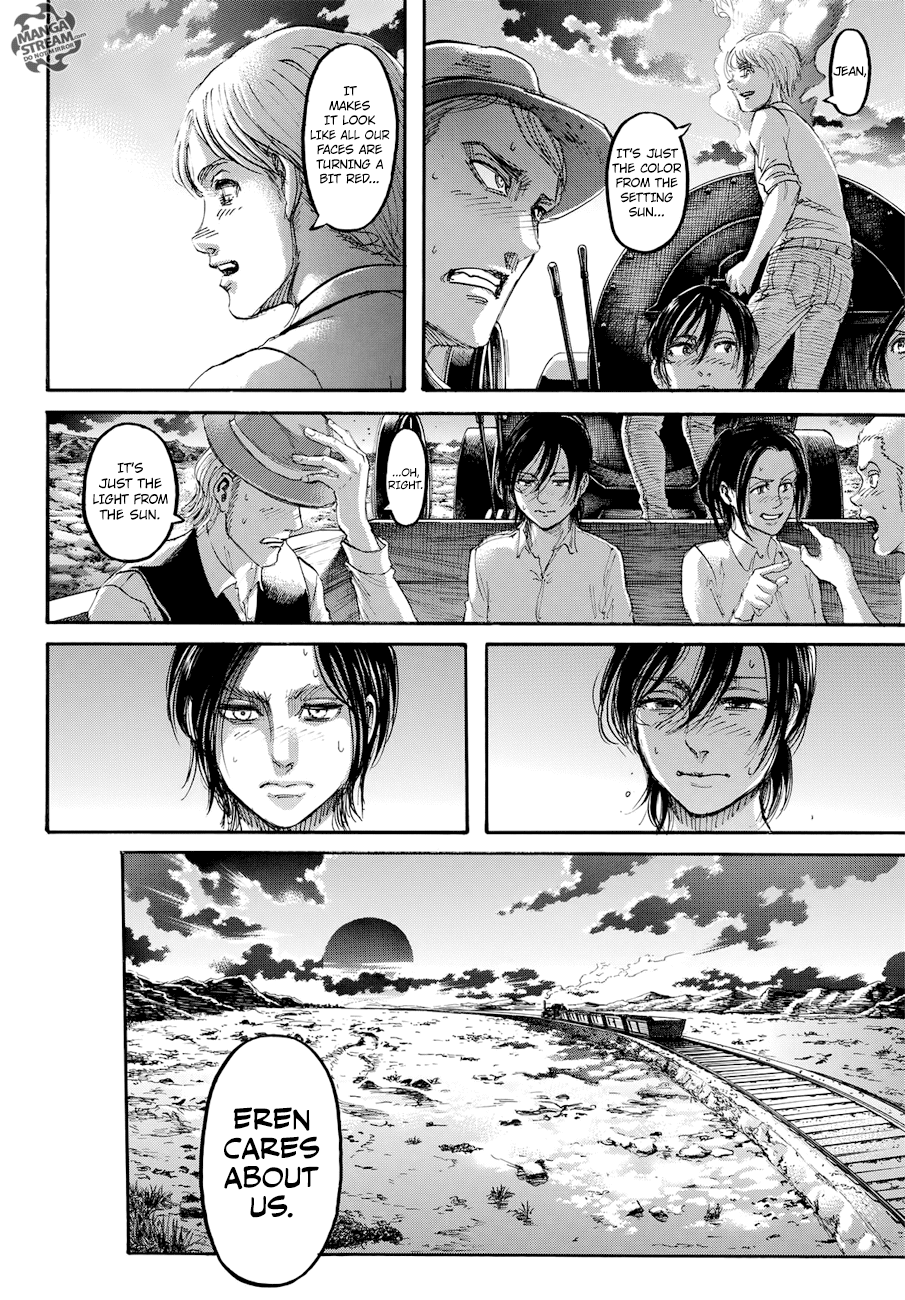 Attack on Titan manga, chapter 108, page 28 of 47