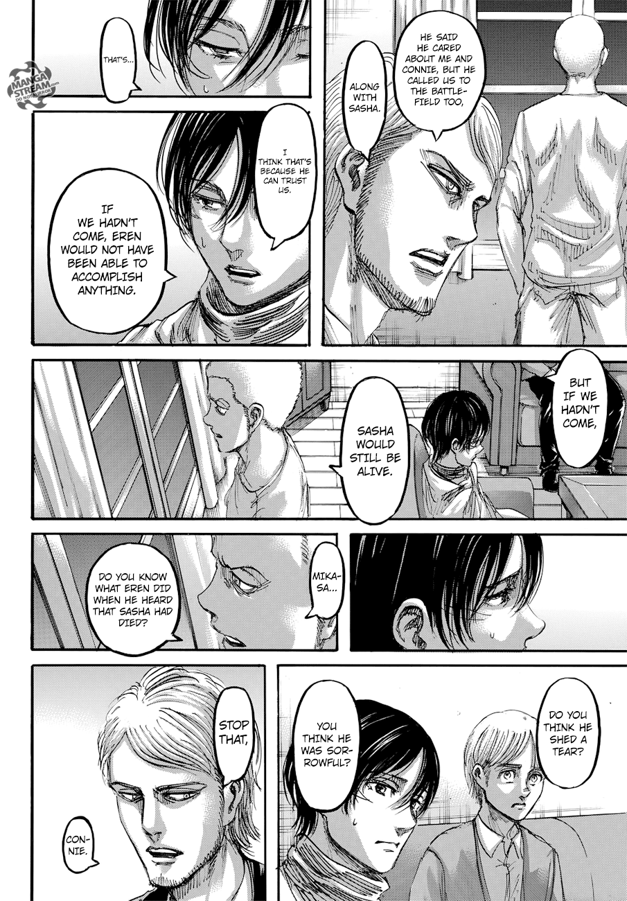 Attack on Titan manga, chapter 108, page 30 of 47