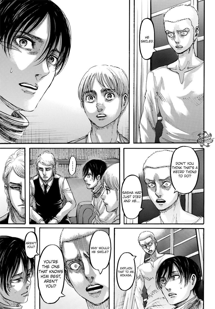 Attack on Titan manga, chapter 108, page 31 of 47