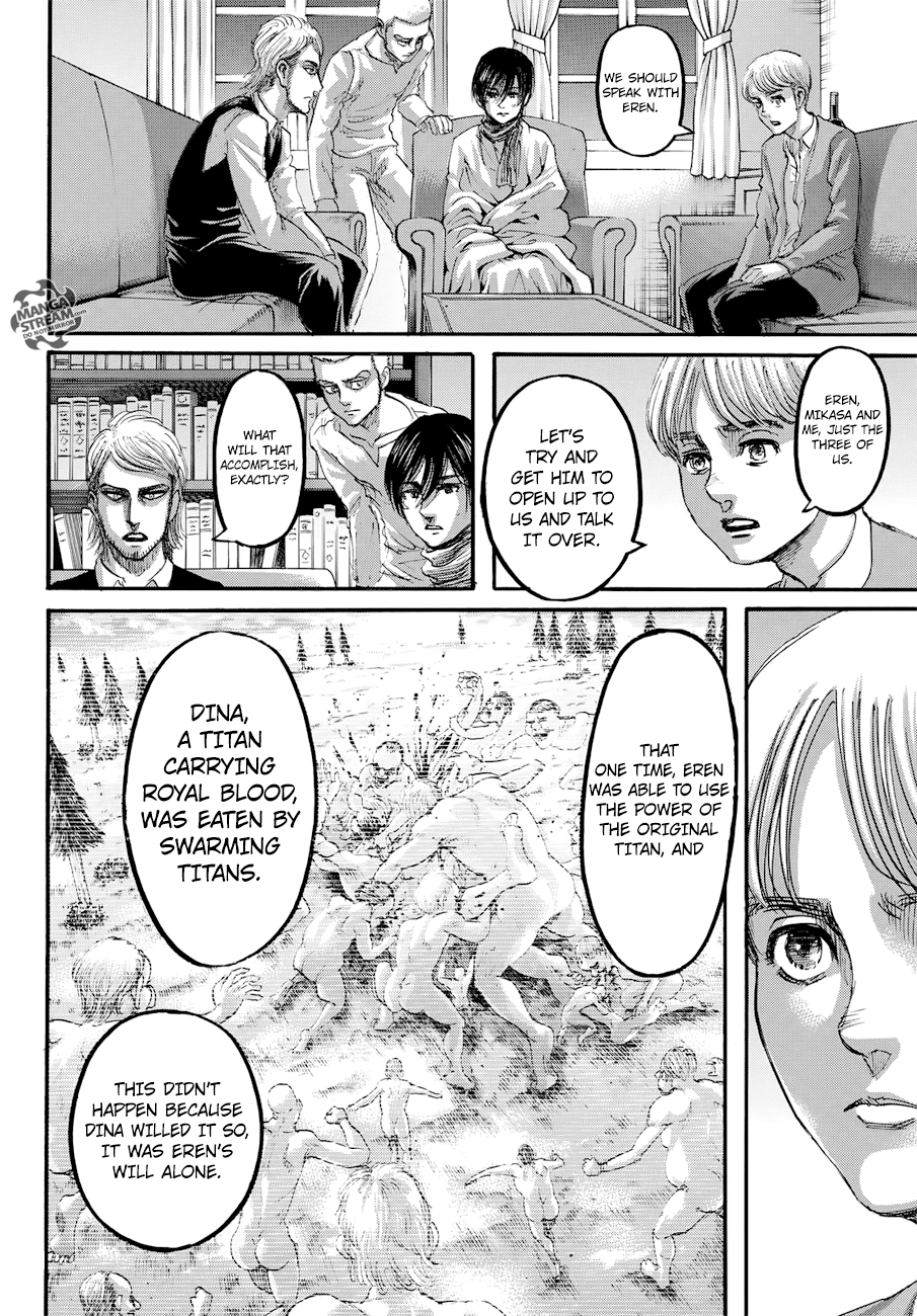 Attack on Titan manga, chapter 108, page 32 of 47