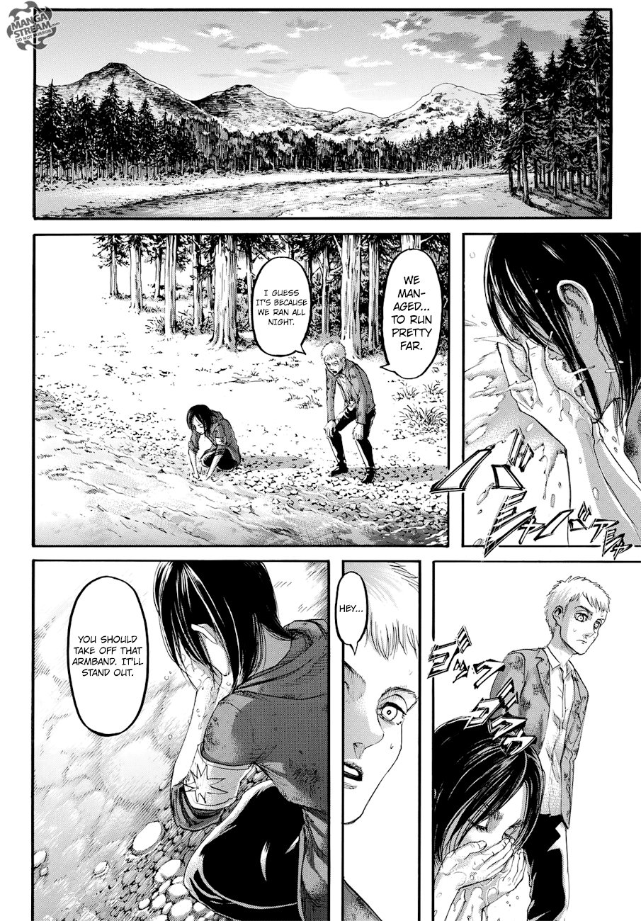 Attack on Titan manga, chapter 108, page 36 of 47