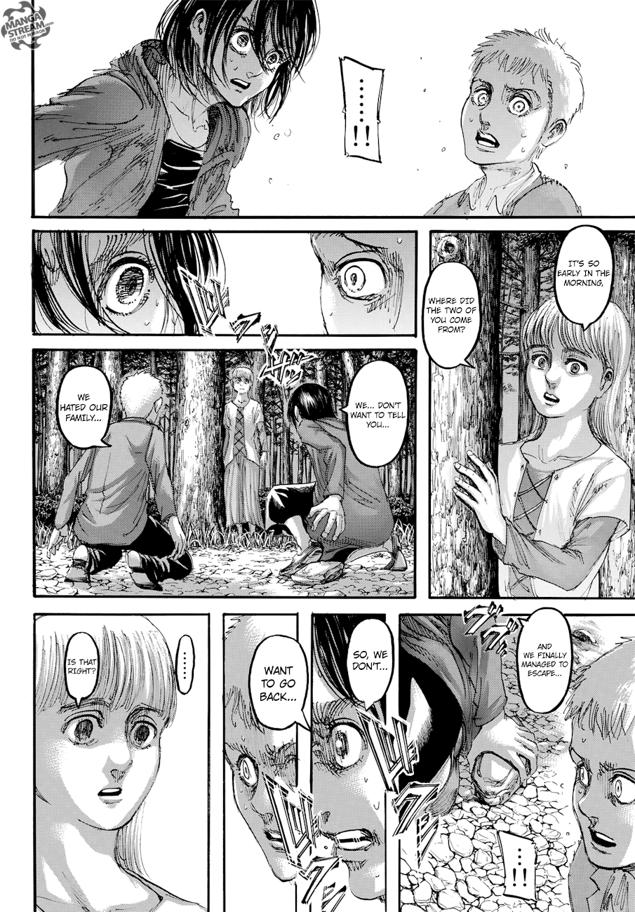 Attack on Titan manga, chapter 108, page 40 of 47