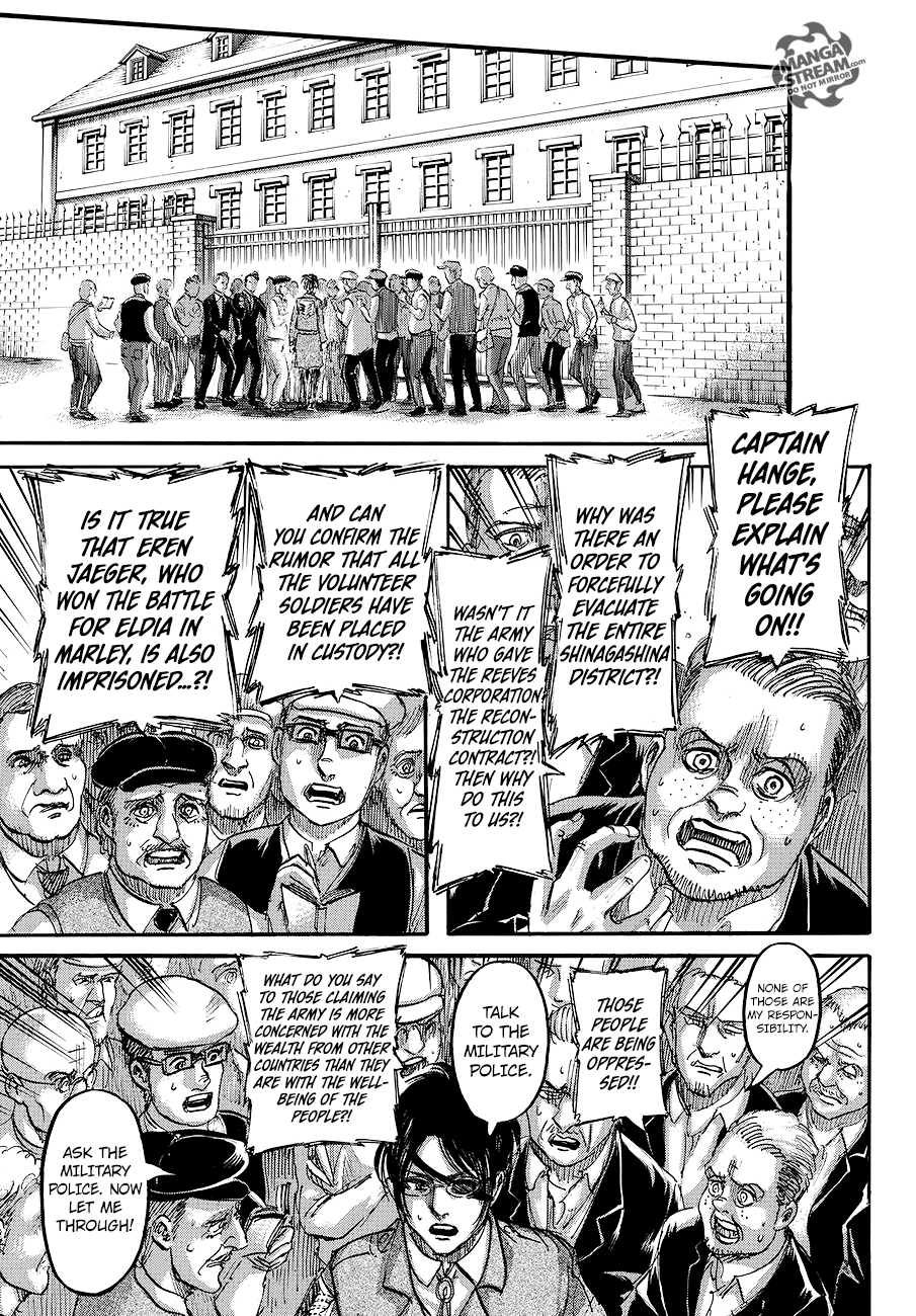 Attack on Titan manga, chapter 109, page 11 of 47