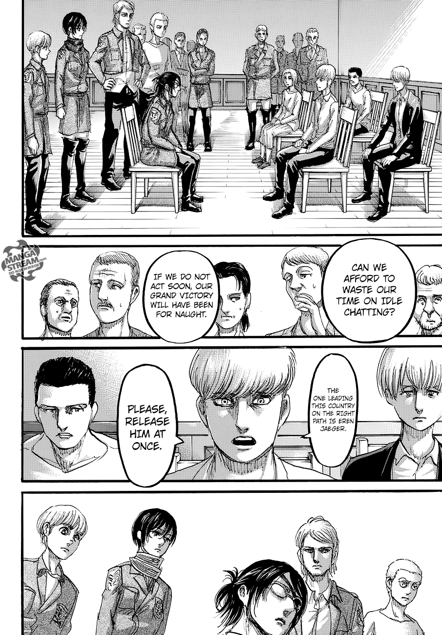 Attack on Titan manga, chapter 109, page 16 of 47