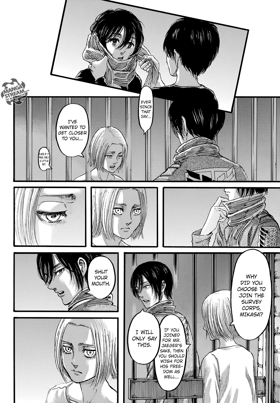 Attack on Titan manga, chapter 109, page 22 of 47